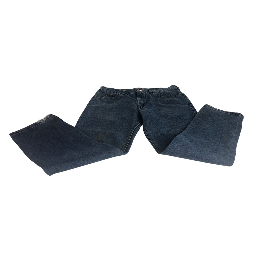 Lee Regular Fit Men's Blue Denim Jeans Size 38x30 Bootcut Casual Workwear‎